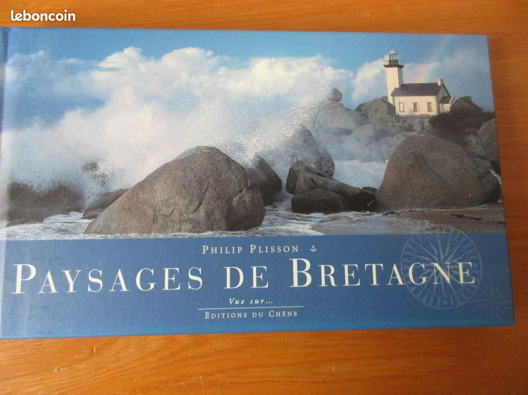 Livre Paysages de Bretagne éditions du Chêne de Philip Plisson (image 1)