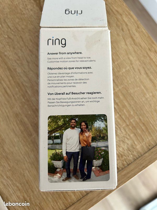 Sonnette et vidéo Ring batterie sans fil (image 3)
