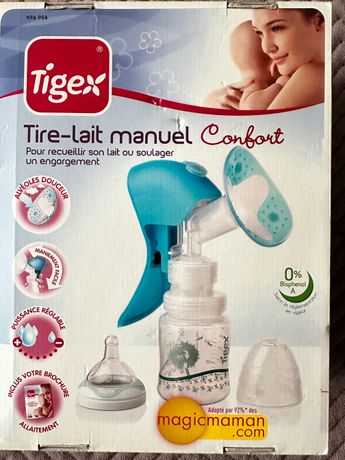 Tire-lait électrique confort bleu Tigex