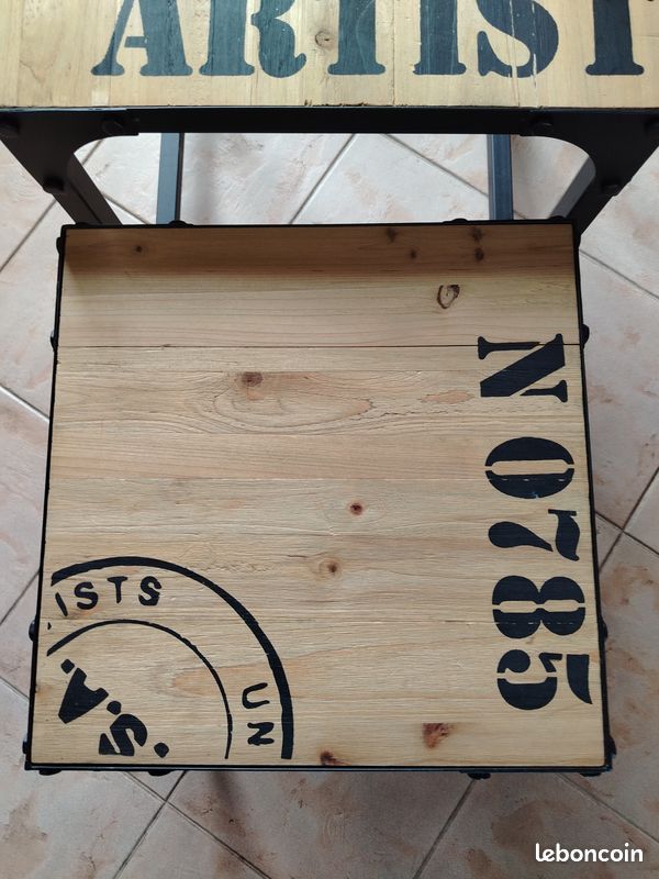 Maisons du Monde Tables gigognes style industriel (image 7)