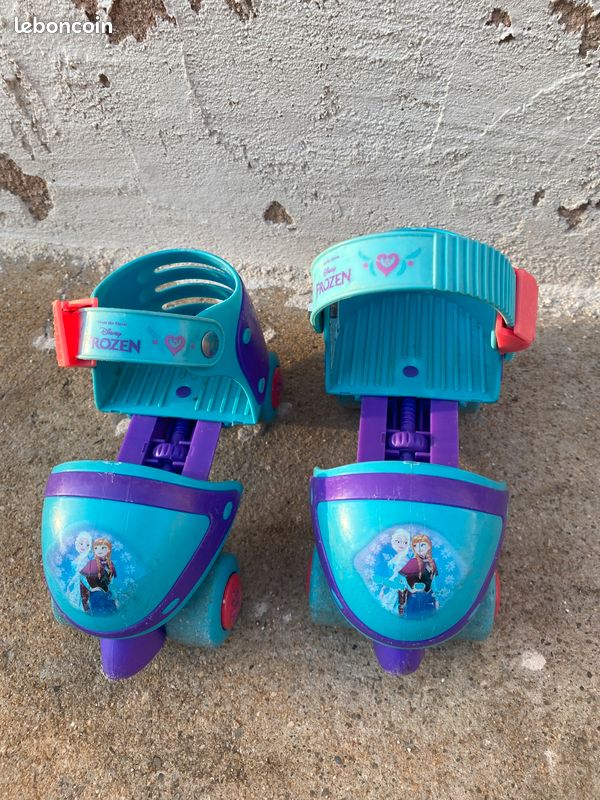 Patins à roulettes reine des neiges (image 1)