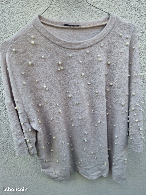 Cardigan Pull A Perle Zara Pull Soft Zara Manches Courtes Avec