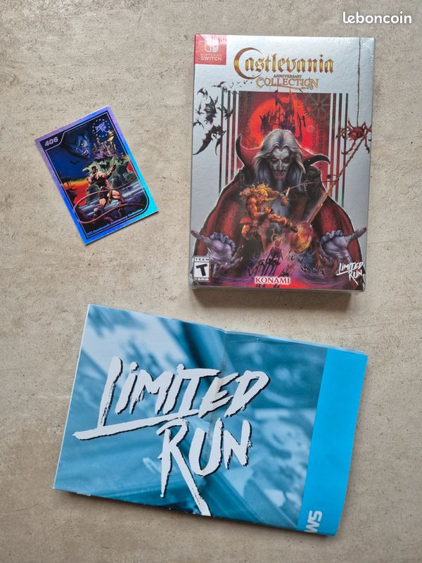 Limited Run Castlevania Anniversary Collection Ultimate Edition Nintendo Switch