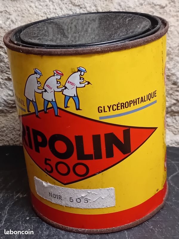 Ancien pot de peinture ture RIPOLIN (image 7)