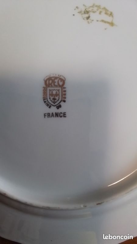 Assiette porcelaine (image 2)