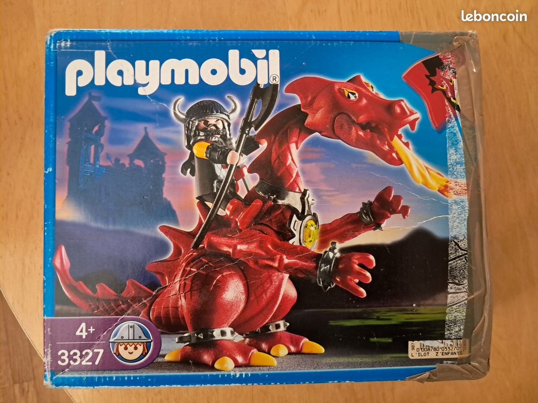 Playmobil Forteresse du dragon rouge + dragon rouge (image 9)