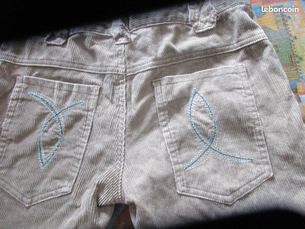 Pantalon beige 9 ans orchestra (image 3)