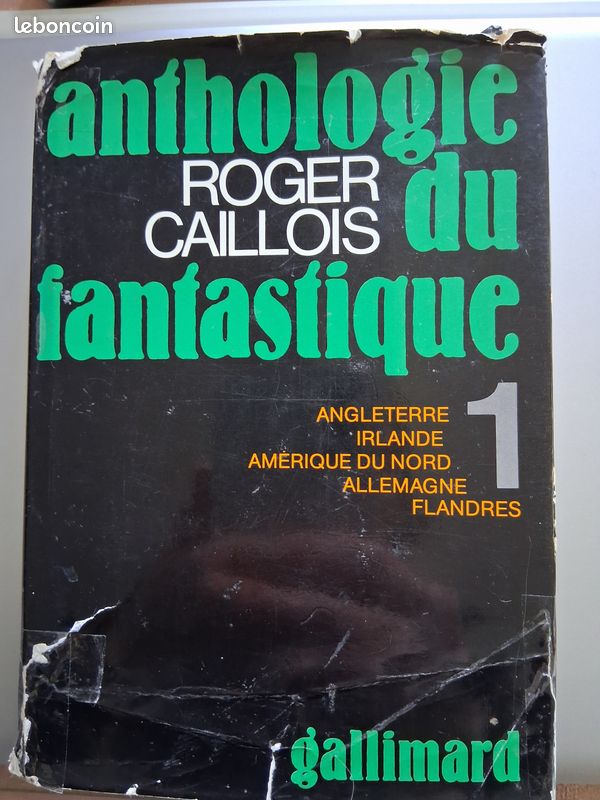 Anthologie du fantastique Roger CAILLOIS Tomes 1 et 2 (image 1)