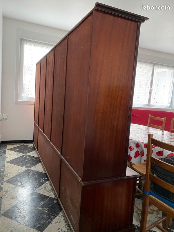Living et table, acajou massif, style Louis 16, DANJOU BODA (image 4)