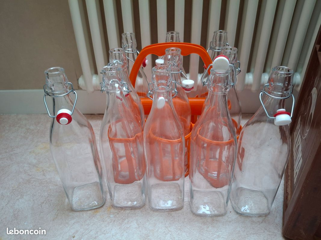 Vends bouteilles en verre (image 1)
