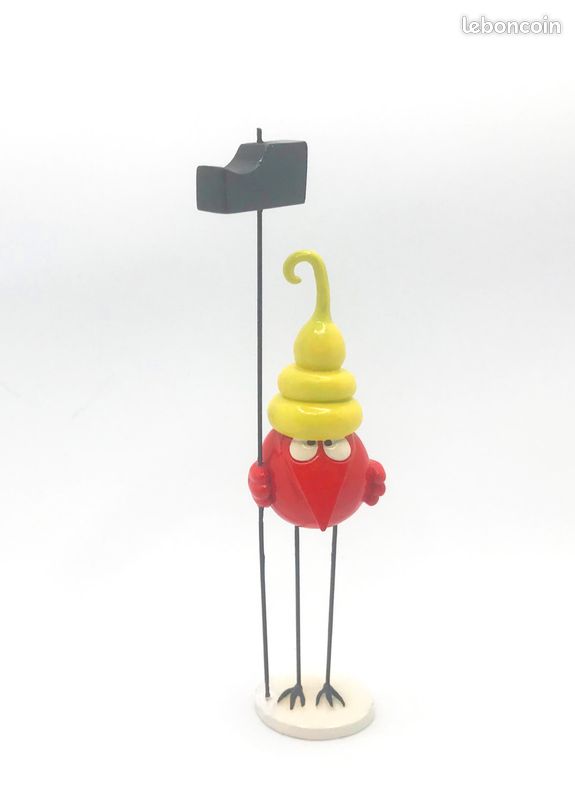 Figurine Les Shadoks - Jim - Shadok Plombier Vert - PVC - Occasion