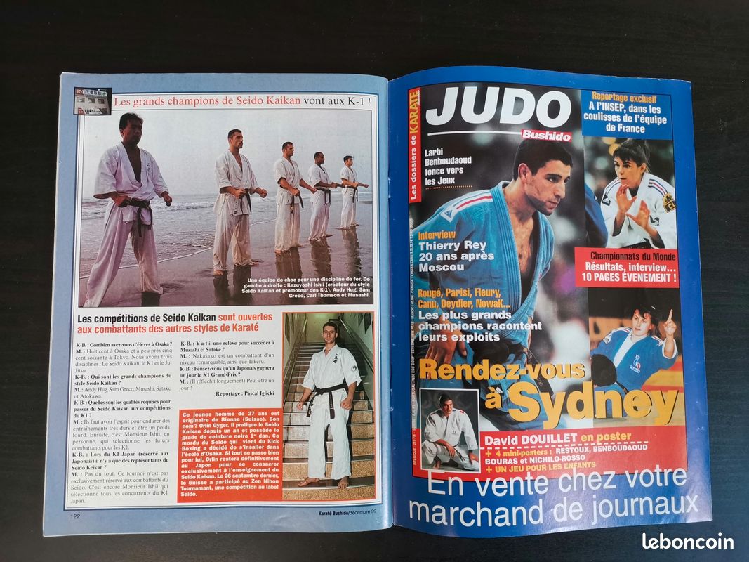 Magazine Karate Bushido N°274 - Décembre 1999 - Édition Originale