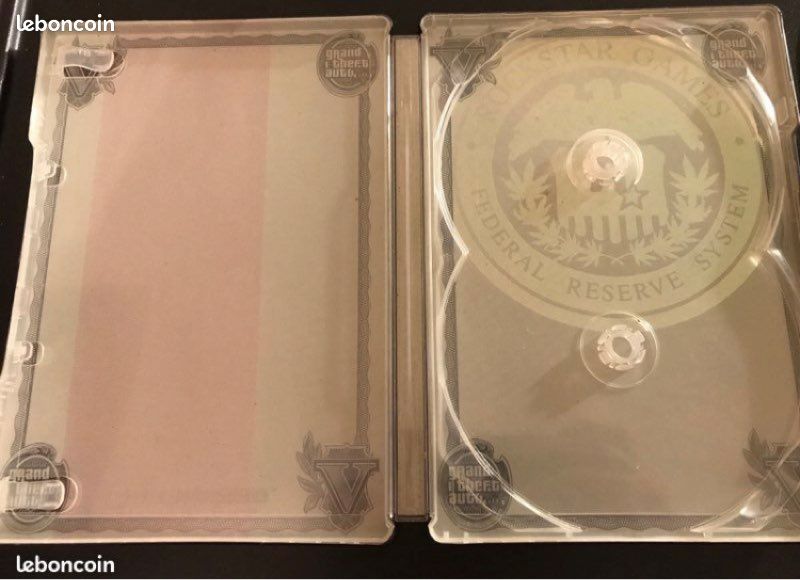 Steelbook Grand Theft Auto V pour Xbox 360