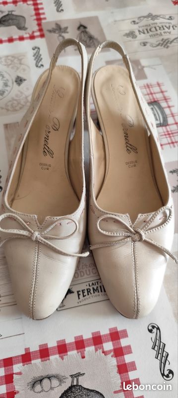 Chaussure habillée ouverte taille 38 Emma Pernelle (image 1)