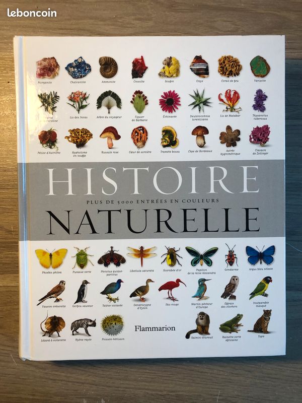 [RARE & ÉPUISÉ] - Histoire naturelle Plus de 5 000 entrées en couleurs Par Salem Issad (Traduction), Marcel Guedj (Traduction), Michel Beauvais (Traduction) (image 1)