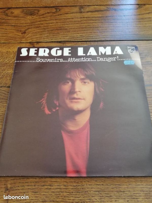 Lot 5 Vyniles 33 tours Serge Lama (image 1)