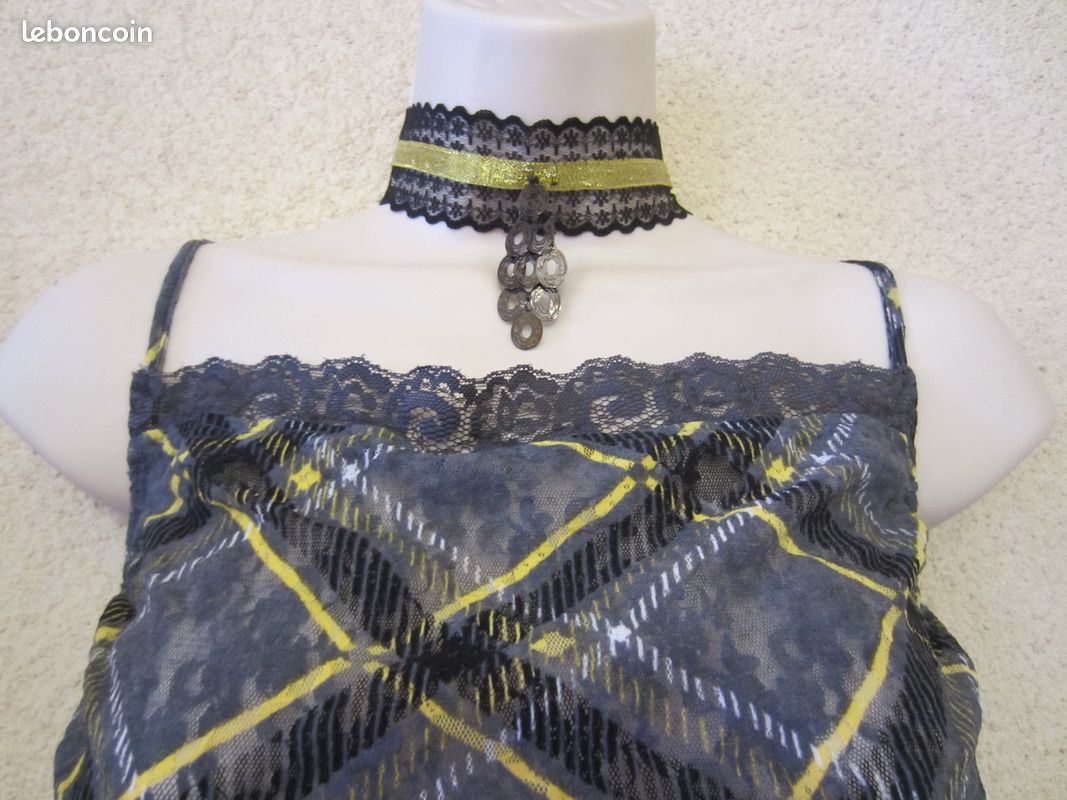 Top façon lingerie T 36 (image 2)