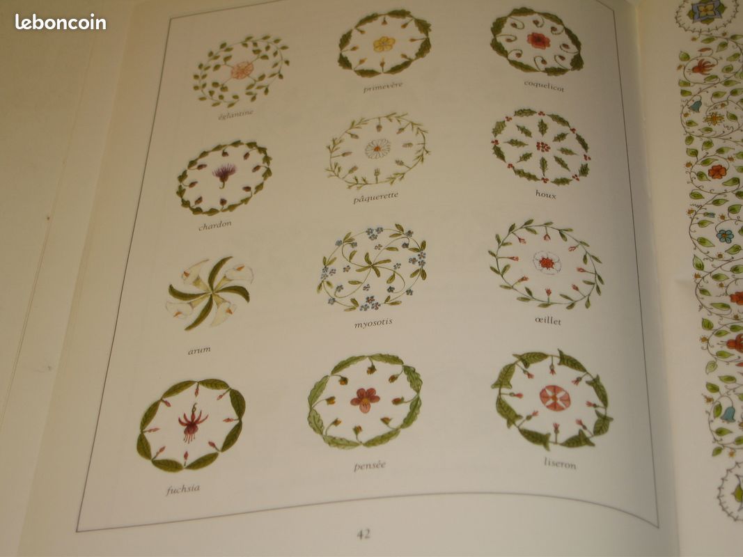 Carter patricia lot 2 documents enluminures calligraphie alphabet (image 4)