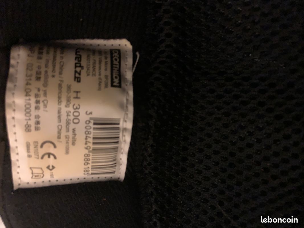 Casque de ski blanc enfant (image 3)