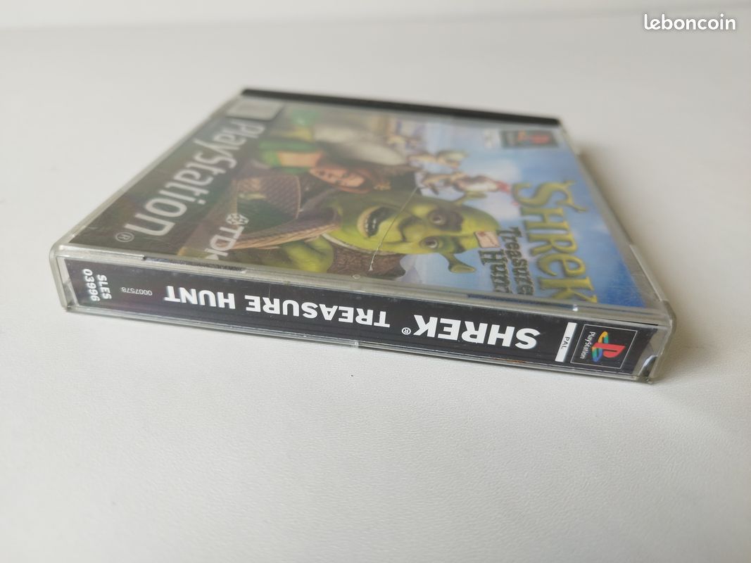 Shrek : Treasure Hunt - PlayStation 1 (PS1) - PAL - Complet (boîte, Notice)