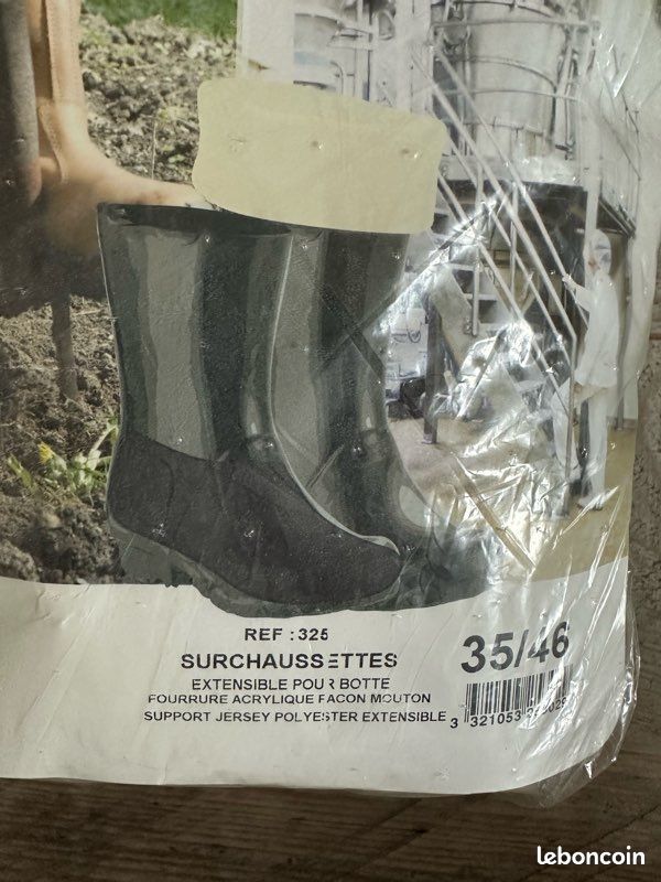 Surchausettes pour bottes caoutchouc Chaussures