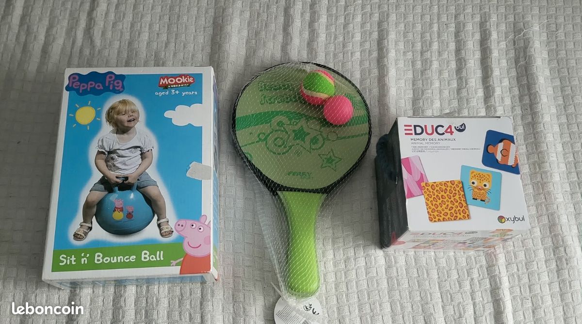 3 jeux enfant 3 ans/ neufs (image 1)