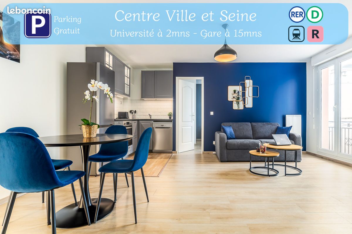 Appartement 2 pièces 45 m² · à Melun · 45 m² · 990 €