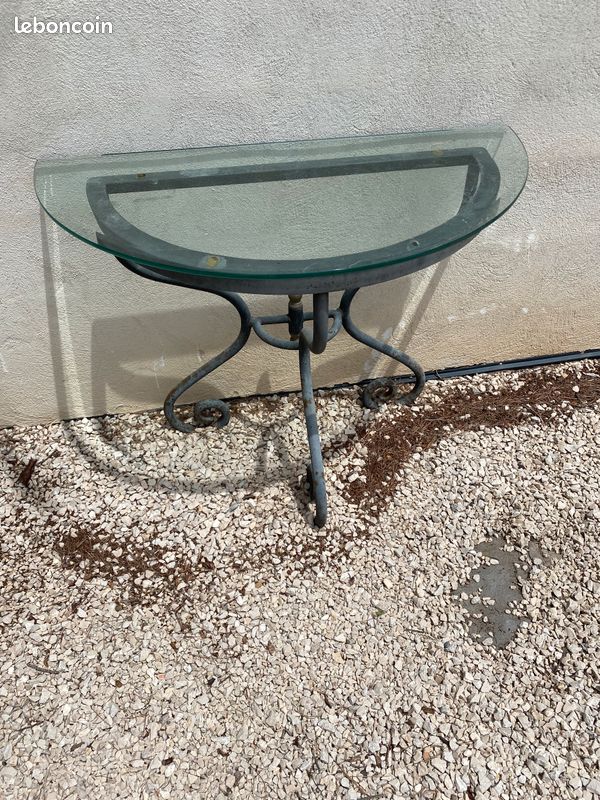 Table vrai fer forgé (image 2)