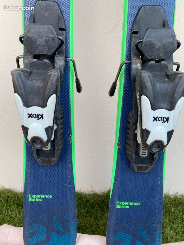 Ski enfant Rossignol Exp 104cm bleus (image 2)