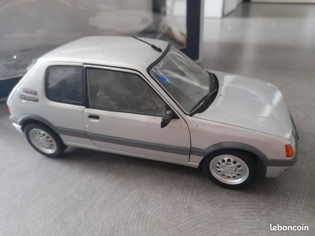 PEUGEOT 205 GTI 1.6 bleue, voiture miniature 1/43e NOREV 471723 EUR 34