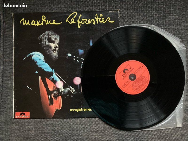 Vinyle 33T Maxime LE FORESTIER En public (image 2)