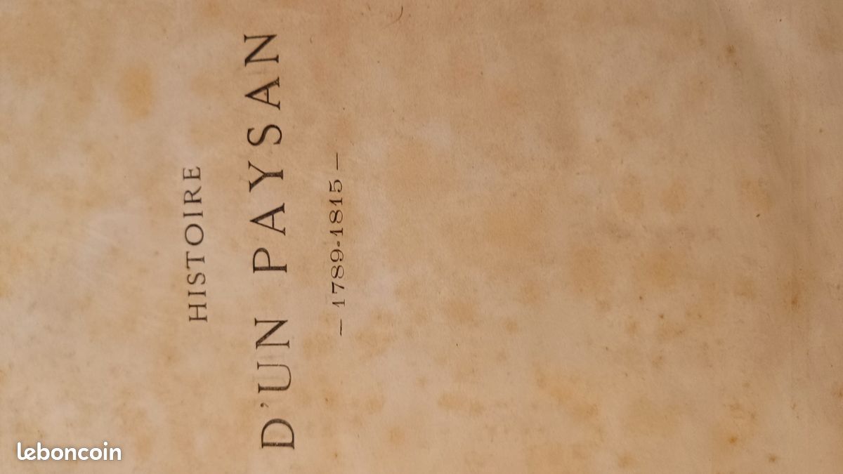 Histoire d'un PAYSAN 1789 (image 3)