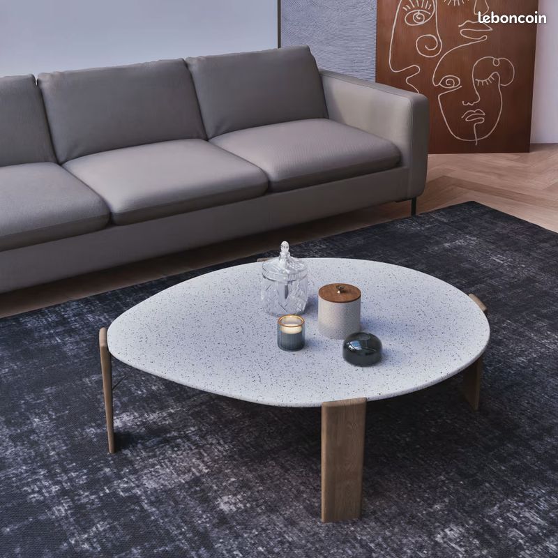 Table basse terrazzo (image 3)