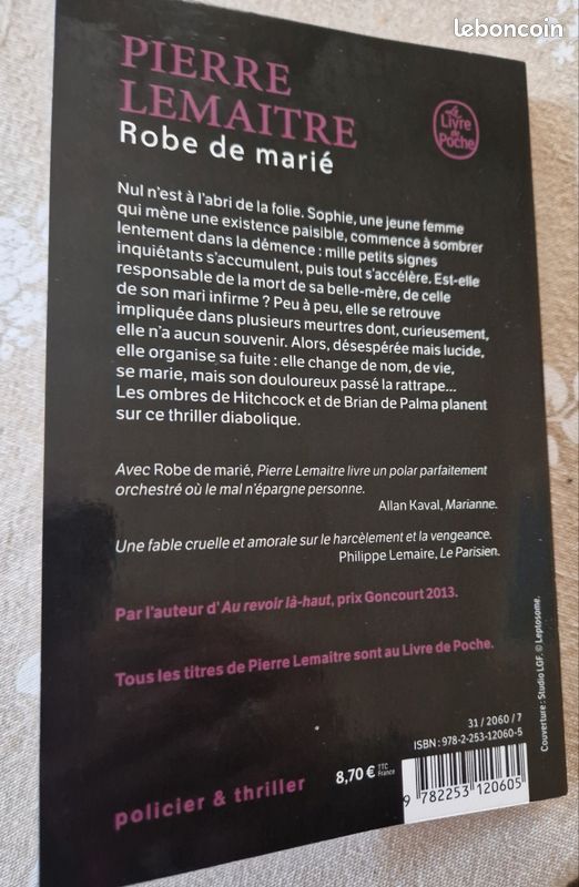 Livre de poche Pierre Lemaitre Livres