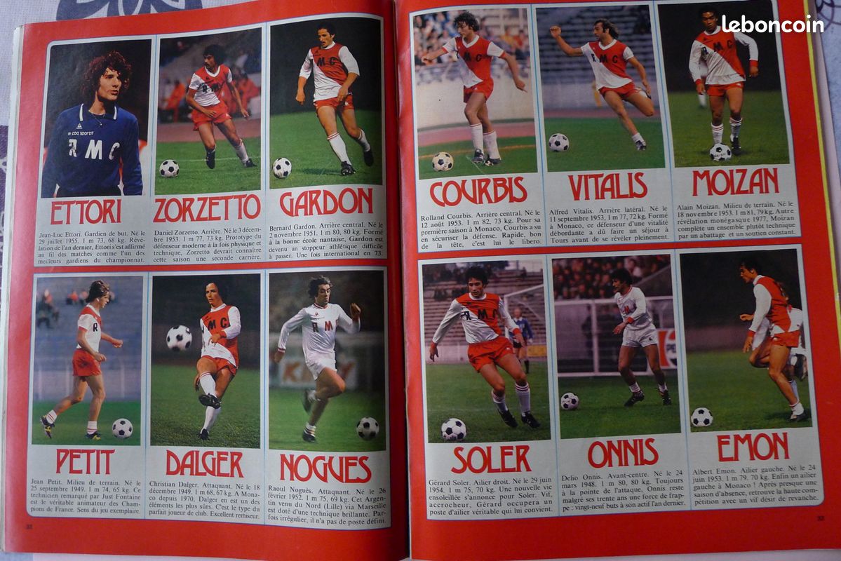 Football onze numero 32 bathenay monaco (image 5)