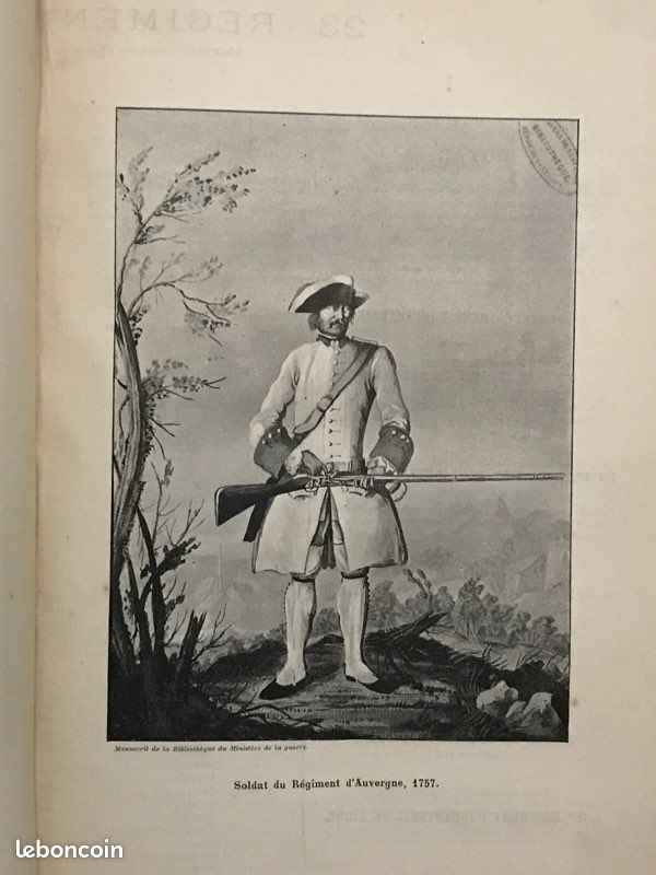 Historique des Corps de Troupe de l’Armèe Française de 1569 à 1900. Ministère de la Guerre-Berger Levrault 1900 (image 5)