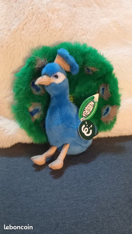 Peluche paon (image 1)
