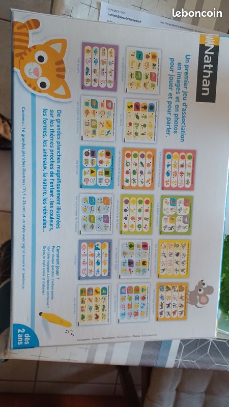 Jeu electro imagier dans son emballage d'origine dès 2 ans (image 1)