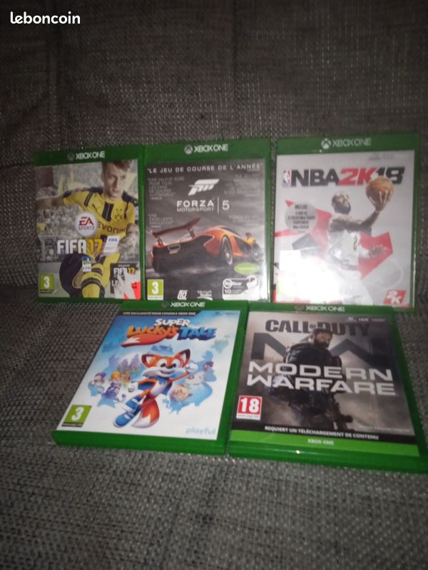 Jeux xbox one prix negociable (image 1)