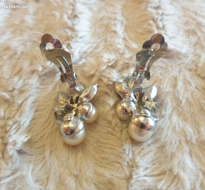 Clips D'oreilles Vintage – Boucles Fantaisie Rétro