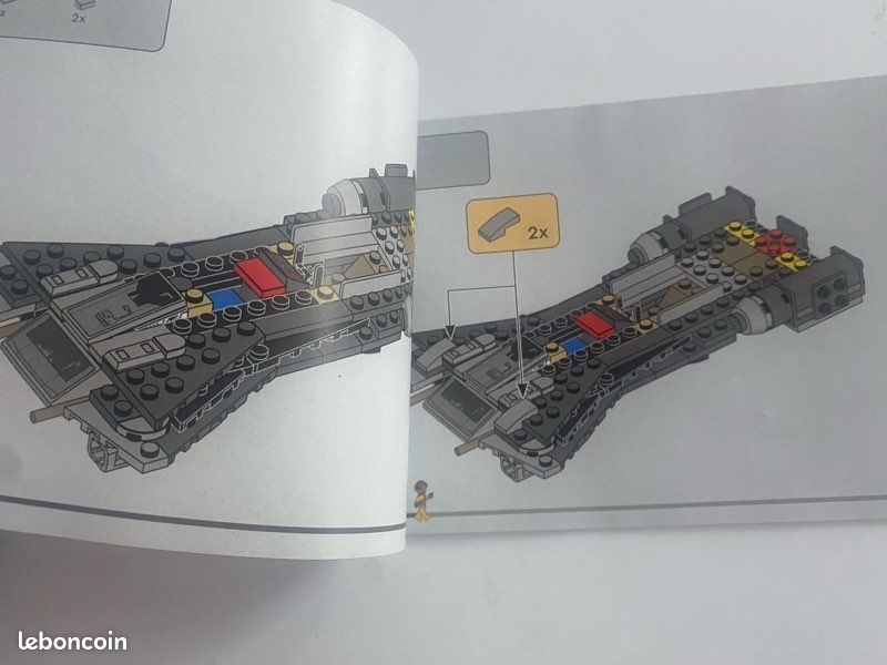 Notice Lego StarWars : 75346 Le chasseur pirate (image 4)