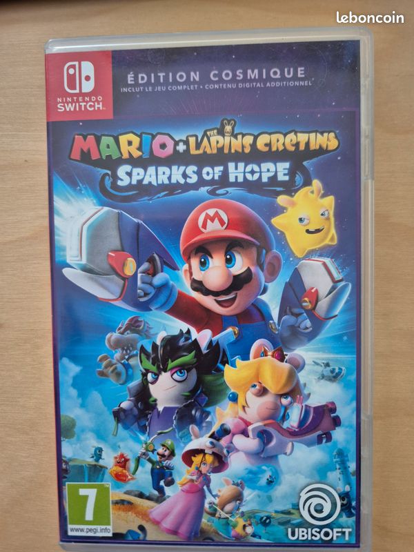 Jeu switch MARIO & LAPINS CRETINS (image 1)
