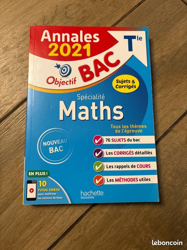 Annales maths spécialités (image 2)