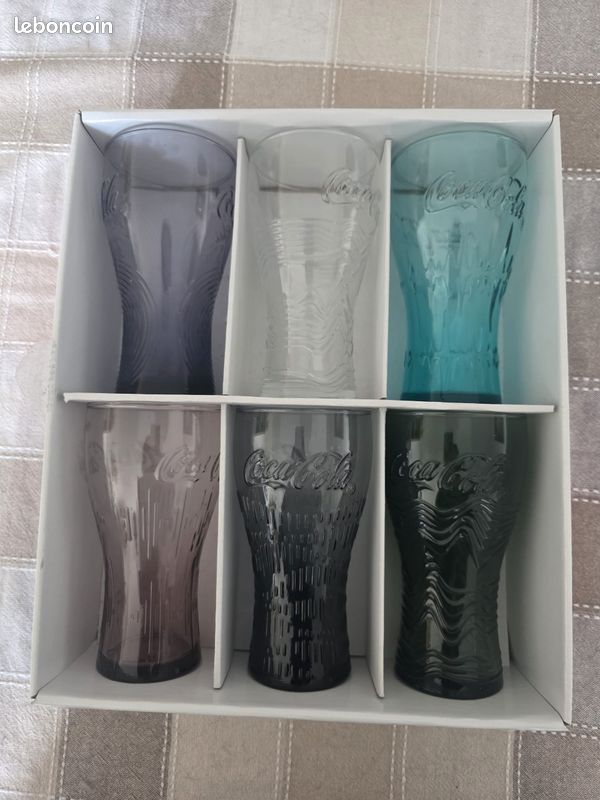 Coffret verres Coca-Cola McDonald's (image 1)