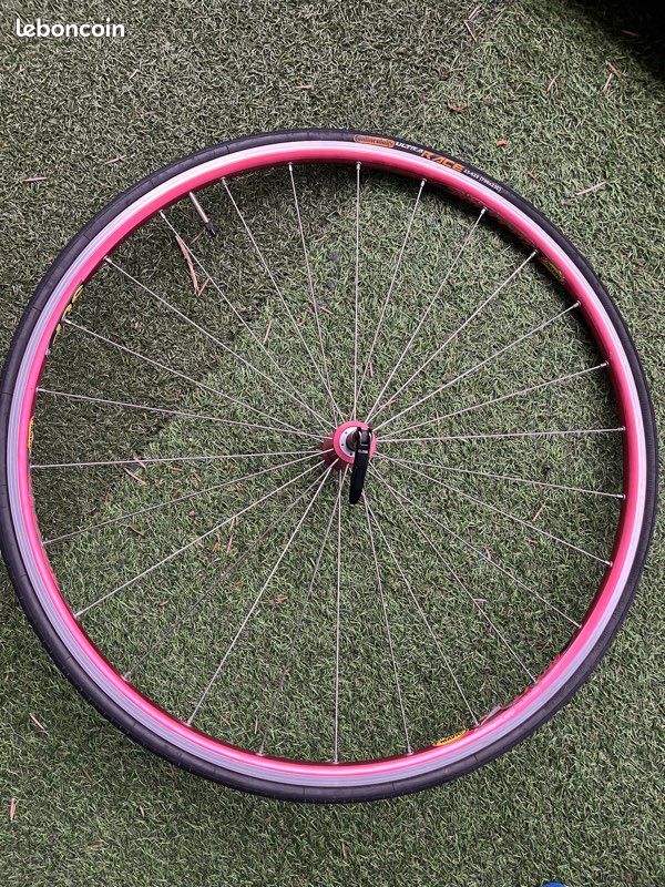 Paire De Roues Mavic Helium 700 Aluminium Tubulaire - New Old Stock