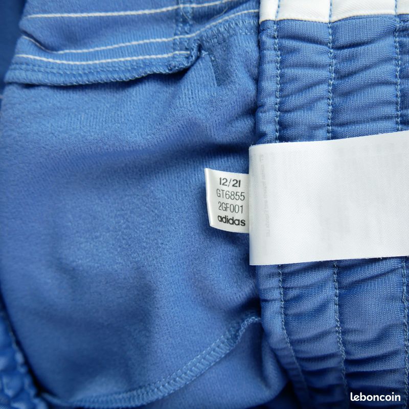 Adidas Jogging Essentials 3-Stripes Tricot Pants Femme Taille XL Bleu #QWE3630 (image 8)