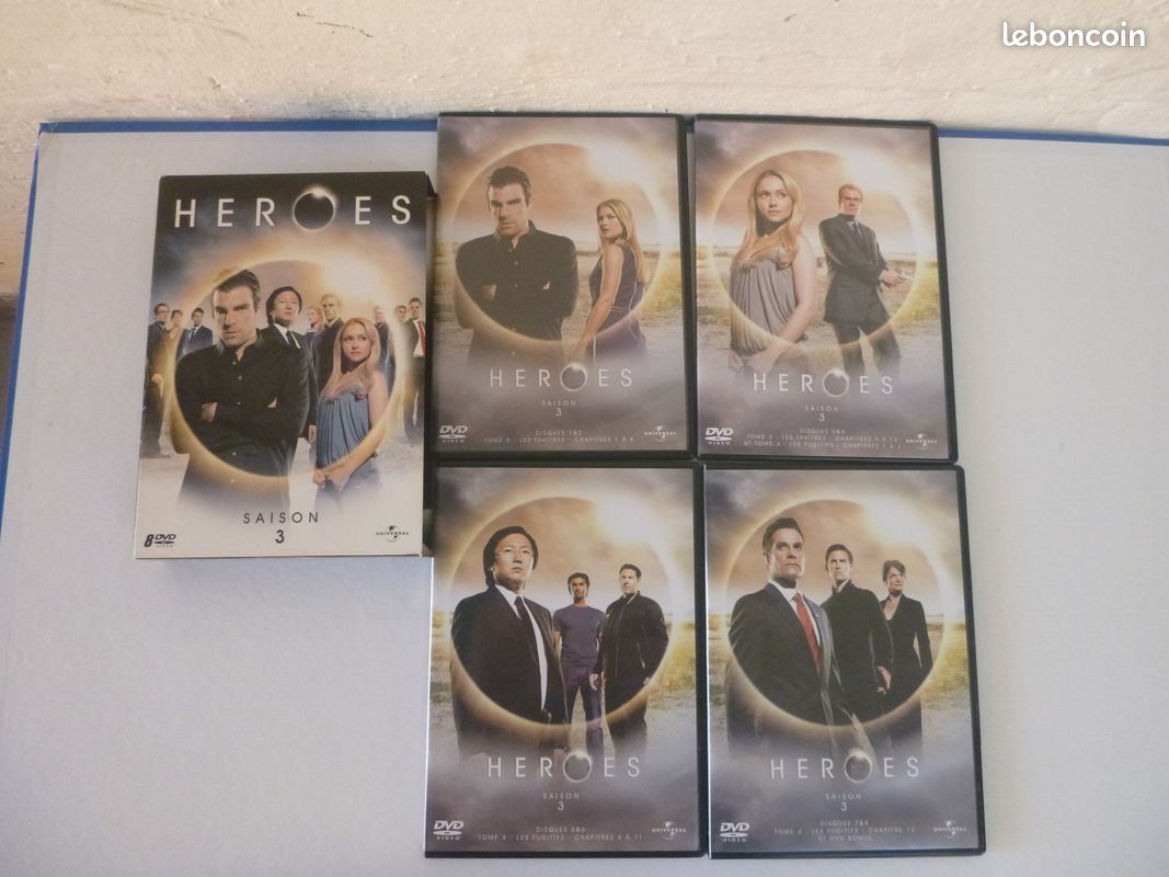 DVD Heros saison 3 en français (image 1)