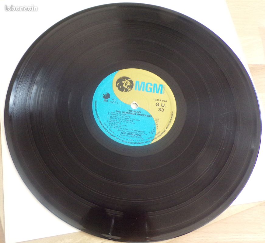 Vinyle 33T - Osmonds –The Plan (image 4)