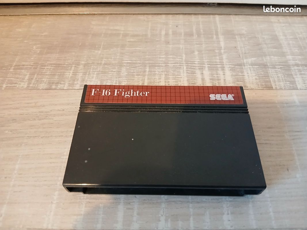 Jeu Sega Master System - F-16 Fighter - Bon état