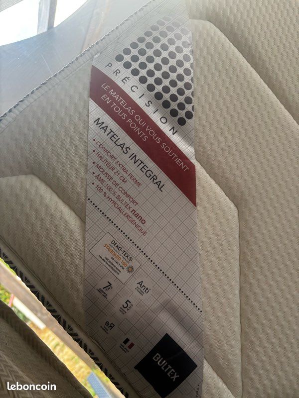 Matelas Bultex 5 ans 180X200 (image 3)